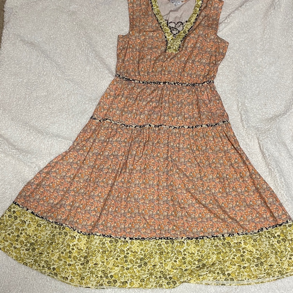 Current air women’s size medium  dress Floral Sleeveless Dress ¥